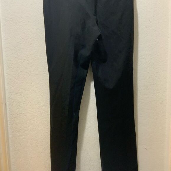 THEORY Wool-blend straight-leg pants size 2 wool 98% Lycra :2% - Picture 7 of 11